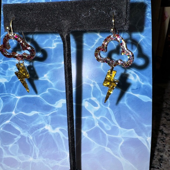 THUNDER & LIGHTENING EARRINGS - Picture 1 of 5
